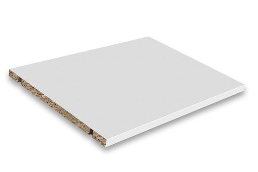 Weißer Mittlerer Einlegeboden für Schränke mit einer Breite von 136 cm